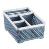 Practical Hollow PP Makeup Organizer Divided Large Capacity Cosmetics Lipsticks Storage Box Bathroom Supplies