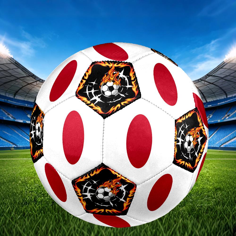 1pc Circle Symbol Size 5 Soccer Ball Professional Match Training Football Indoor &Outdoor Sports Ball Lightweight Durable c6627