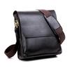 Fashion Men Leather Briefcase Shoulder Bag Male Messenger Crossbody Business