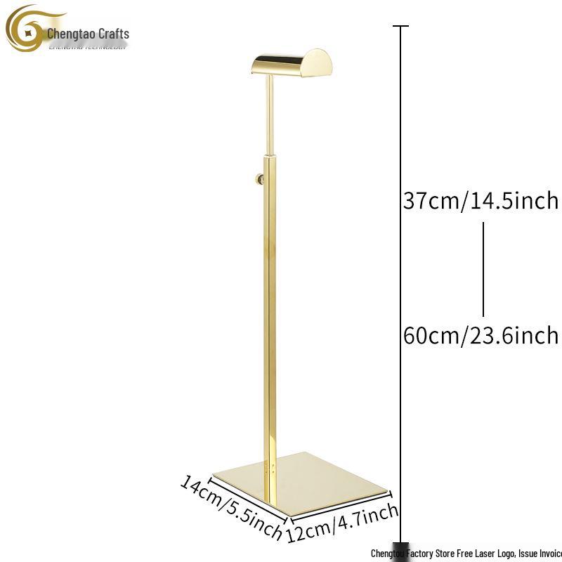 Регулируемая подставка для демонстрации сумок из нержавеющей стали для женских сумок
