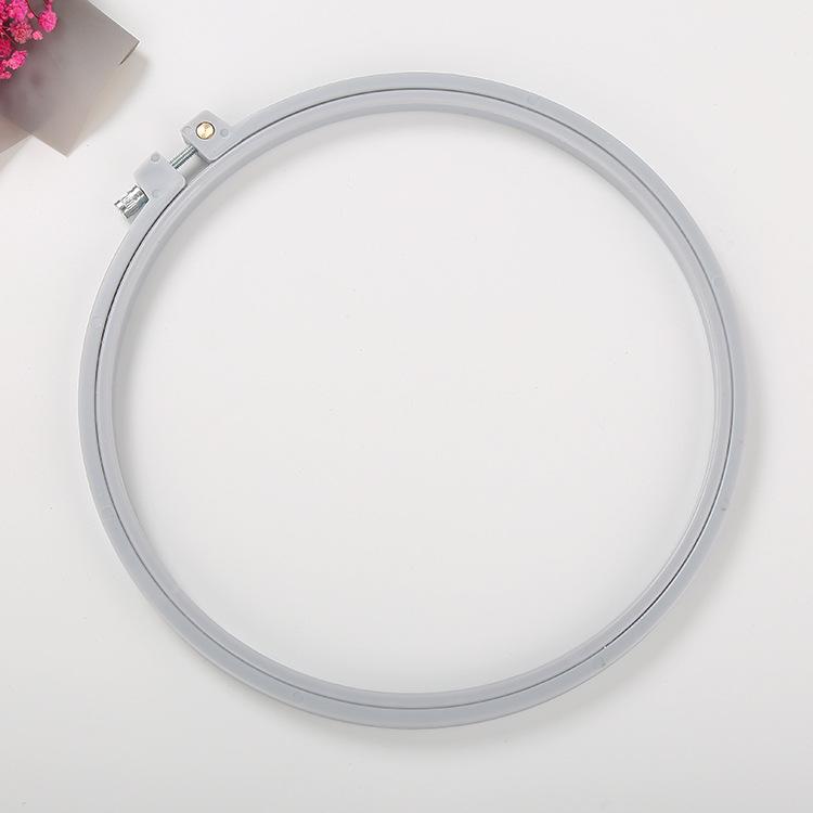 1 шт. Пластиковые пяльцы для вышивания из АБС-пластика, Рамка для вышивания крестиком, Конфетных цветов, Аксессуары для вышивания своими руками, Тканые аксессуары для вышивания