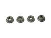 Cf Posh 866035 Inch Size Stainless Flanged Nut 5/16-18 Pack of 4