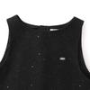 ELLE KIDS Girls' Shimmering Winter Vest Dress