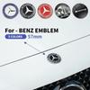 BNXP8 1pcs 57mm Car Front Hood Emblem Badge Bonnet Car Accessories For Mercedes Benz W204 W205 W212 W213 W221 W177 W246 GLA GLC CLA A