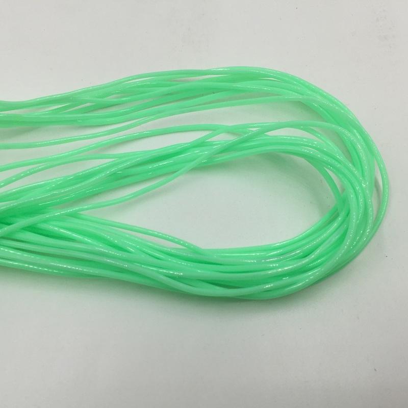 120pcs PVC Braided Ropes DIY Colorful Braided Wire DIY Braided String Rope Environmental Protection Plastic Hollow Tube (Pipe)