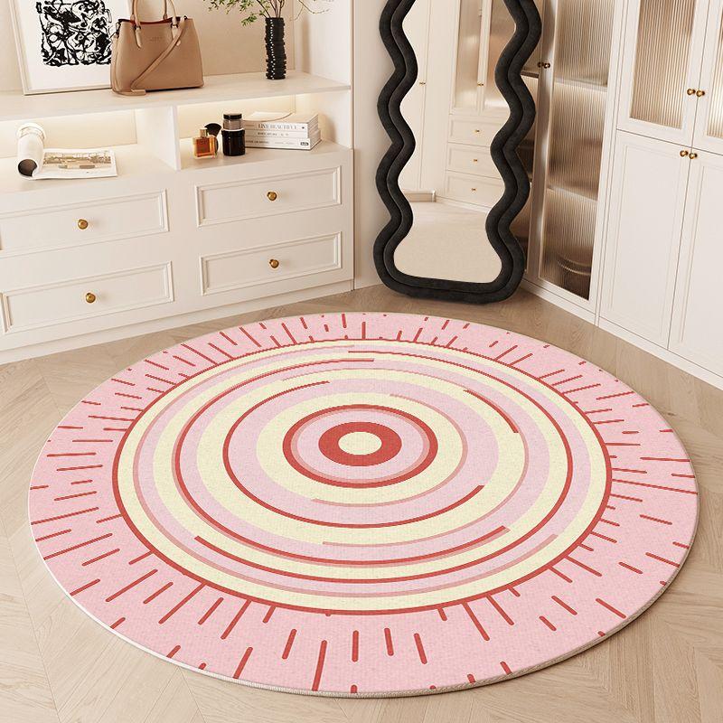 Dopamine Circular Carpet Living Room Study Floor Mat Household Bedroom Bedside Swivel Chair Carpet Dressing Table Mat