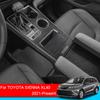 Наклейка на салон автомобиля для Toyota Sienna XL40 2021-2025, подъемная оконная панель, наклейка на коробку передач, защитная пленка для приборной панели, аксессуар