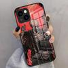 Чехол для телефона S-Череп S-Скелет Жнец Для IPhone 17 Pro Max 16 15 14 Pro Max 13 11 X Xs Xr 8 7Plus Стеклянная Крышка