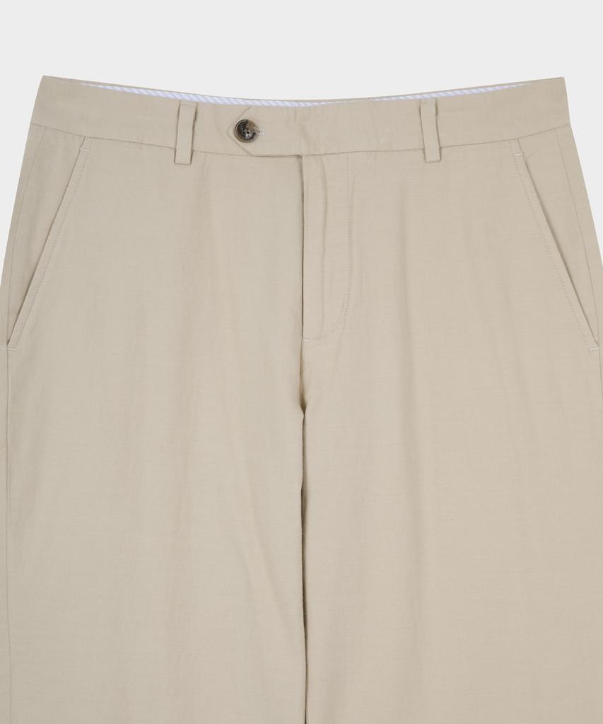 BROOKS BROTHERS Regular Fit Cotton Linen Pants (Beige) (Bbpcmf8913Zfm)