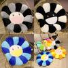 Joyful Takashi Murakami Rainbow Flower Pillow Plush Colorful Stuffed Toy Ideal For Gifting