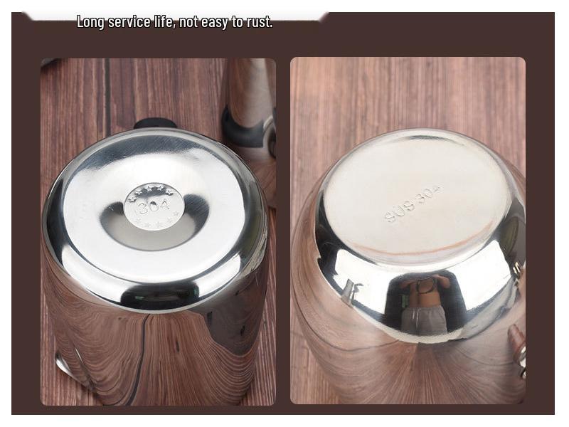 Кувшин из нержавеющей стали 304 с длинной ручкой для латте-арта и вспенивания (300-950 мл)