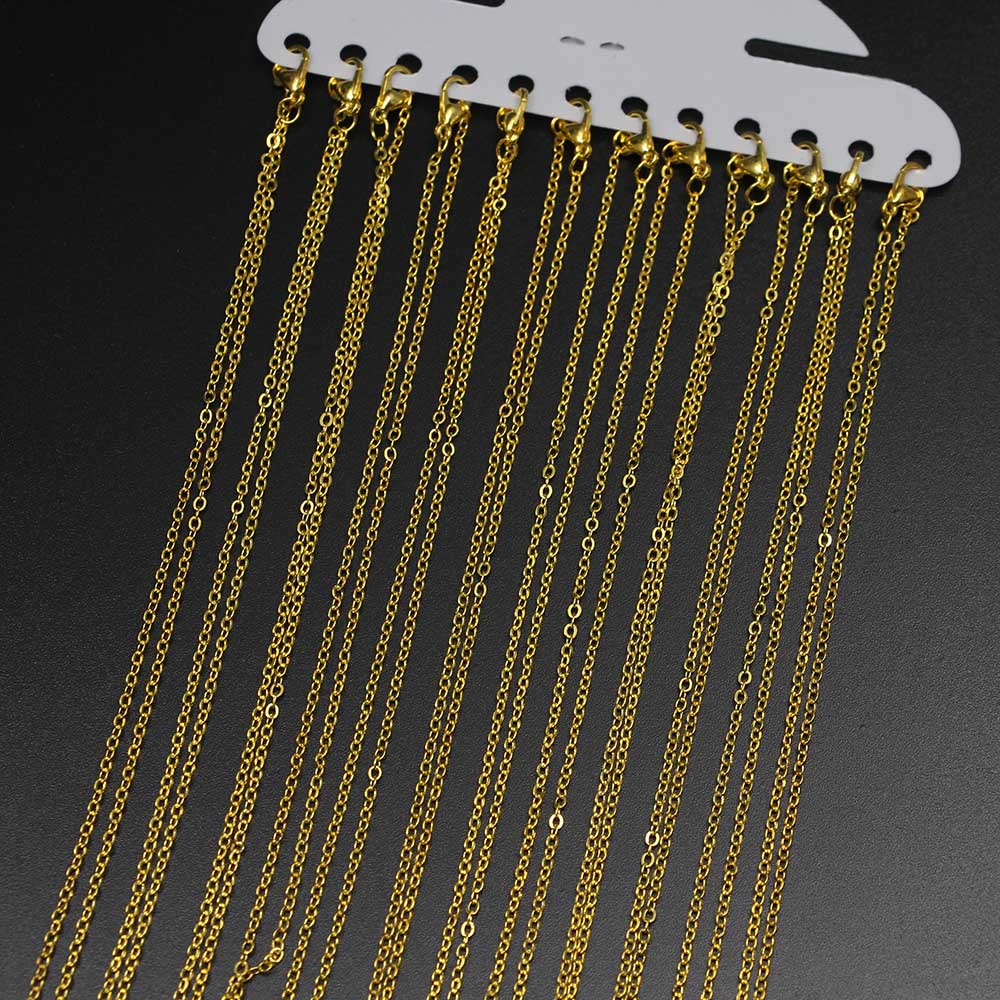 40cm Diy For 12pcspack Chains Jewelry Findings Making Materials Accessories