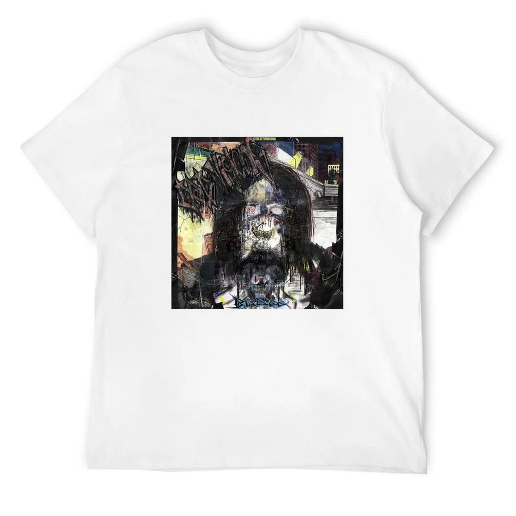 Bladee Cold Visions T-Shirt Customizeds Summer Tops Designer T Shirt Men