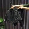 Детские комплекты на весну и осень, куртка, модный спортивный комплект из двух предметов, детская одежда, ветрозащитная одежда для мальчиков