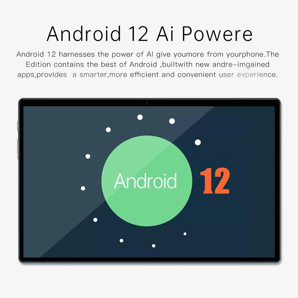 Планшет Android 12 Pad P60, 10,4 дюйма, дисплей 2000*1200, 8 ГБ ОЗУ, 256 ГБ ПЗУ, 8000 мАч, камера 13 МП + 5 МП, двойной Wi-Fi, планшеты