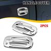 Для 99-06 GMC Silverado Chevrolet Sierra Обычная Хромированная Накладка на Ручку Двери Кабины V