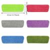 4 pieces/set Soft Microfiber Mop Pad Washable Flat Mop Cloth Spray Mop Pad Mop Head  Bathroom