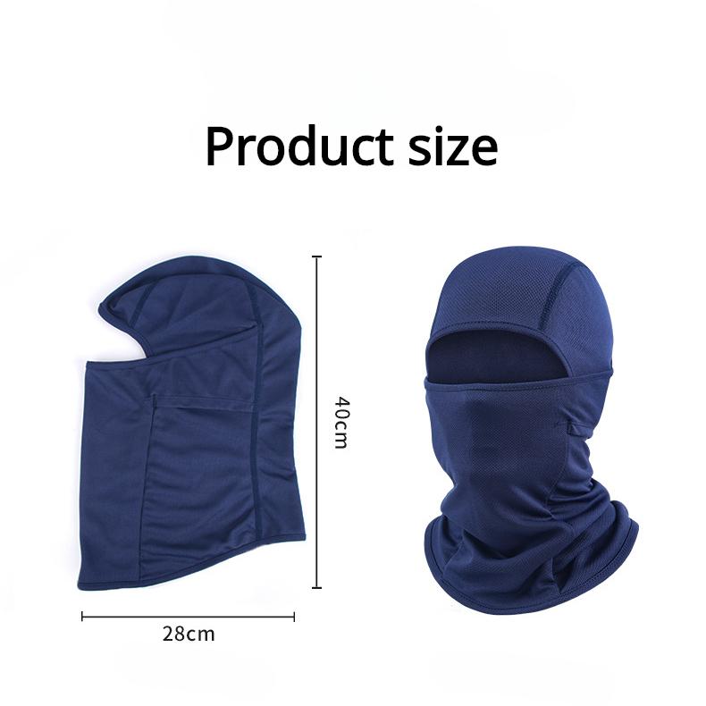 Маска для езды на мотоцикле Бараклава, спортивная на открытом воздухе, ветрозащитная и солнцезащитная, крышка для головы для езды на мотоцикле