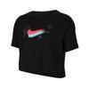 Dri-Fit короткий рукав тренировочная футболка женские топы черный CW6714-010