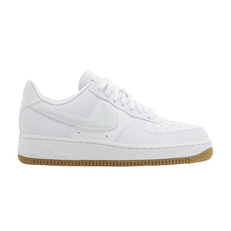 Nike Air Force 1 Low '07 Next Nature Белый с коричневой подошвой (Женский)