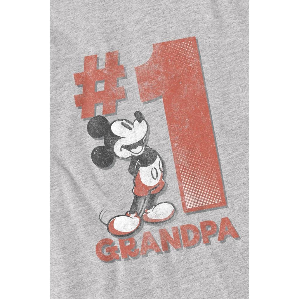 Disney Футболка мужская с номером 1 Дедушка Микки Маус