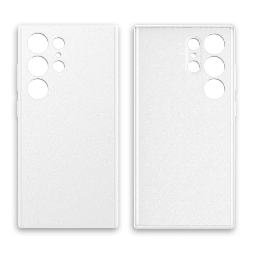 Кожаный чехол для телефона Samsung Galaxy S 24 S24 Plus 360 Полная защита Однотонная задняя крышка Shell