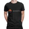 Monero XMR Дизайн Логотипа Новинка 100% Хлопок Футболка Monero XMR Топы Футболки Для Унисекс