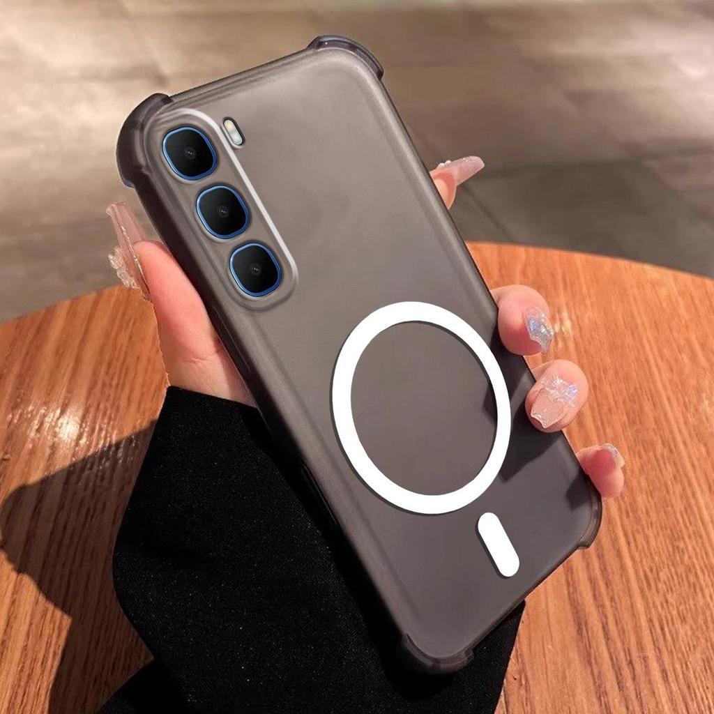Anti-Fingerprint Matte Jelly Case for infinix HOT 60 5G 60i Pro Pro+ 50 4G Drop-Proof Phone Cover