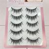 Dramatic Manga Anime Lashes Japanese Cosplay Wet Spiky Lashes Fake Eyelashes Extensions  for Women
