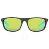 Nike Green Mirror Rectangular Unisex Sunglasses Nike Endure M Mi Cw4650 355 59