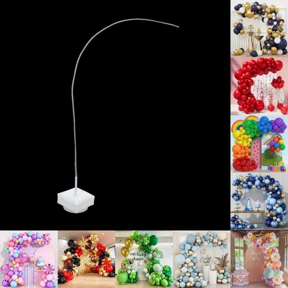 Adjustable Balloon Arch Kit Free Bending Balloon Arch Stand Balloon Column Bracket  Baby Shower