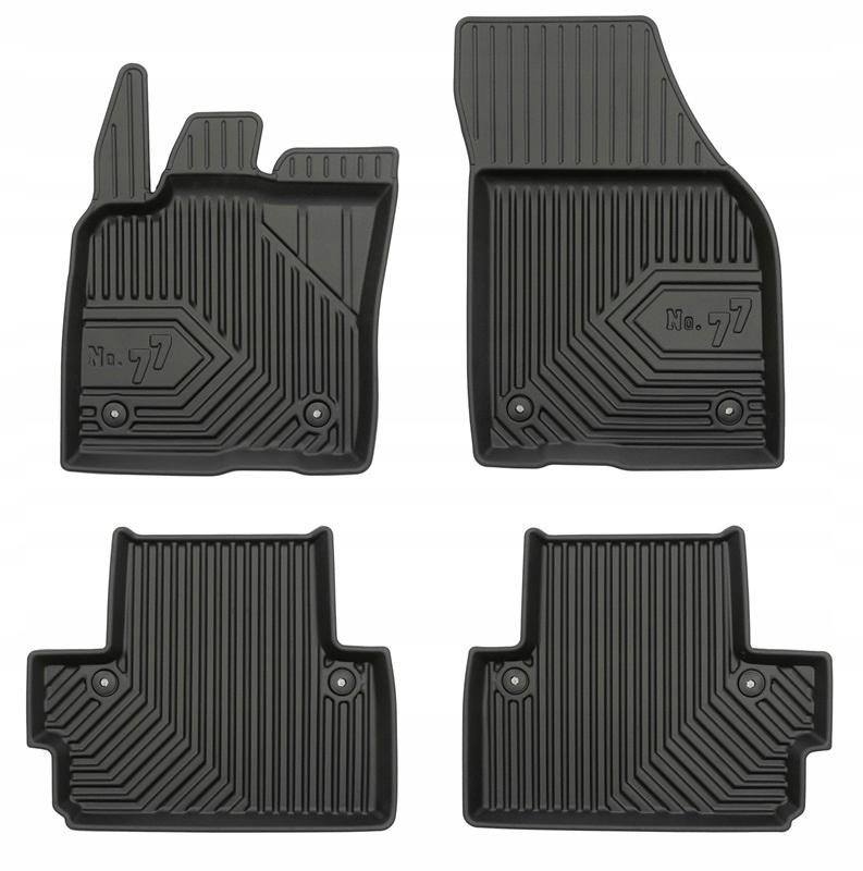 Set 77 Rubber Mats And Covers Volvo C30 Hatchback 2006-2012