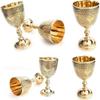 Chalice Goblet Royal Brass Wine Cups of King Renaissance Medieval  Gifts for Christmas Pack of 6 Wine Cups