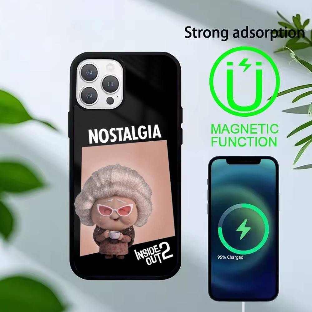 Adventure Anime Inside Out Phone Case For iPhone 17,16,15,14,13,Pro,Max,Plus,Magnetic For Magsafe Wireless Charging