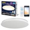 Smart LED Ceiling Tatami with Remote Smartphone APP Compatible with Alexa and Echo Bluetooth Voice Stepless Bulb Daylight Daylight Thin Ceiling Light