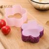 2 шт. набор форм для розовых рисовых шариков с антипригарным покрытием, набор для приготовления онигири для суши с ложкой, легко моется, пресс-форма в форме треугольного сердца, медведя, цветка для дома