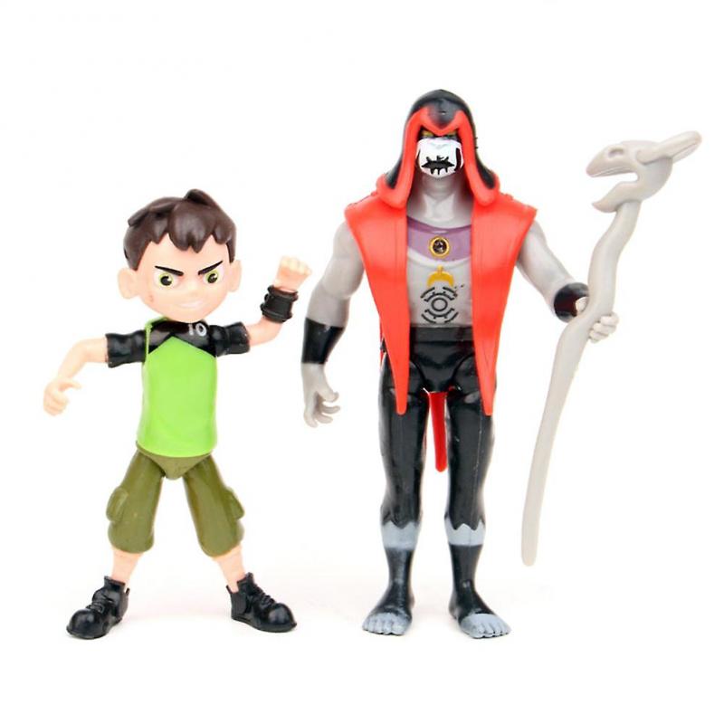 9-Piece Ben 10 LED Action Figure Set Children's Toy Gift Desktop Decoration
