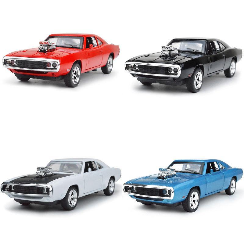 Модель автомобиля Dodge Charger 1970 года, литая металлическая, премиум-качества, с функциями звука и света