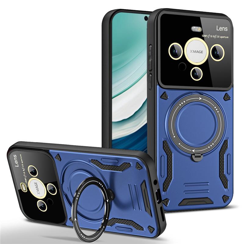 Подходит для Honor 111 Lite отличный защитный чехол для мобильного телефона с магнитом P11 вращающаяся подставка Honor X11 противоударный защитный чехол