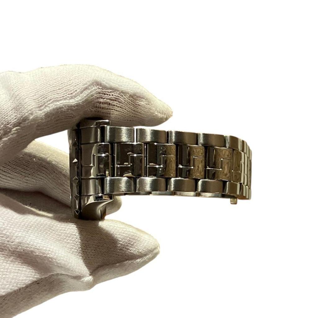 Used Versace VERSACE watch total weight approx. 144.4g SS SS automatic winding gray dial men's