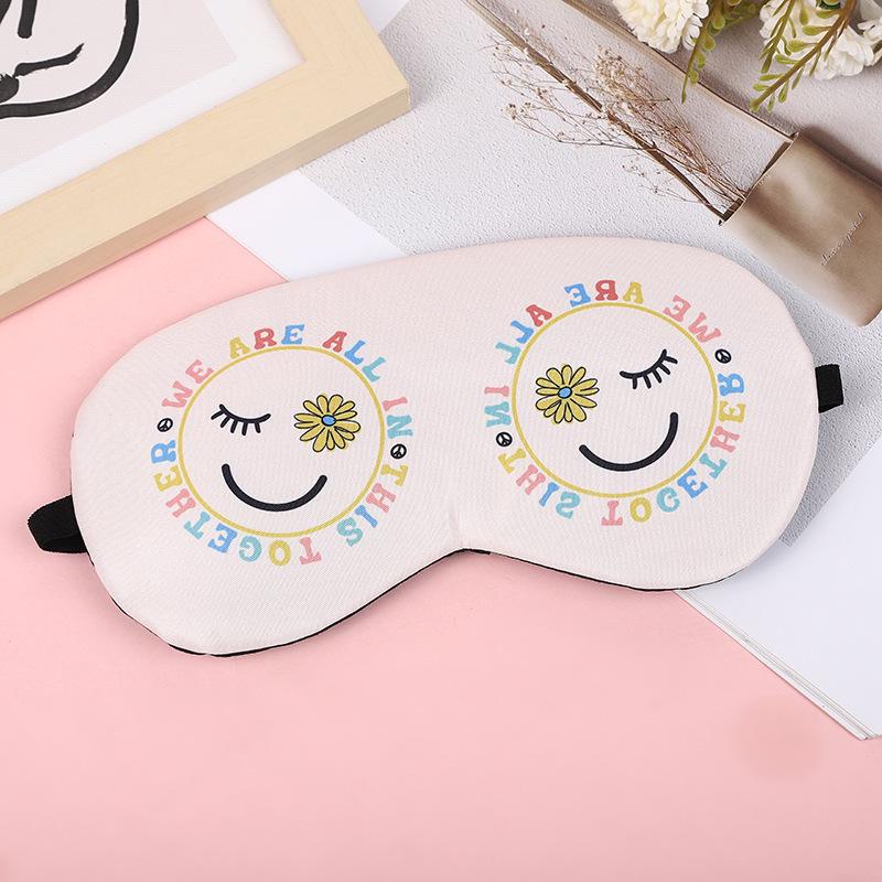 Creative Cartoon Eye Mask: Hot/Cold Compress for Relaxation and Shading