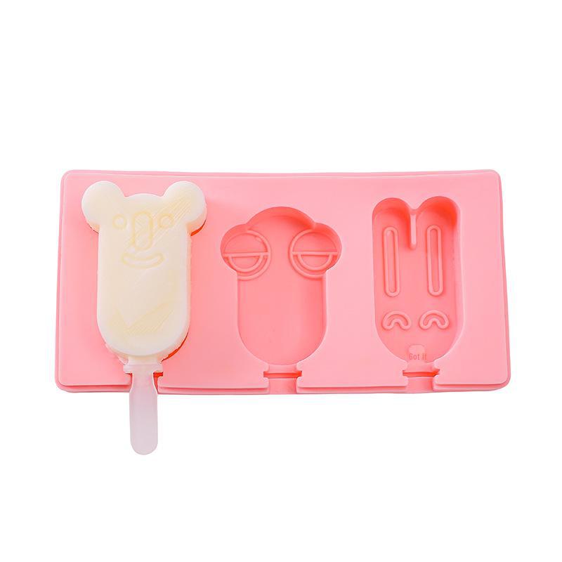 Ice Cream Popsicle Mold with Lid and Stick for Homemade DIY Treats