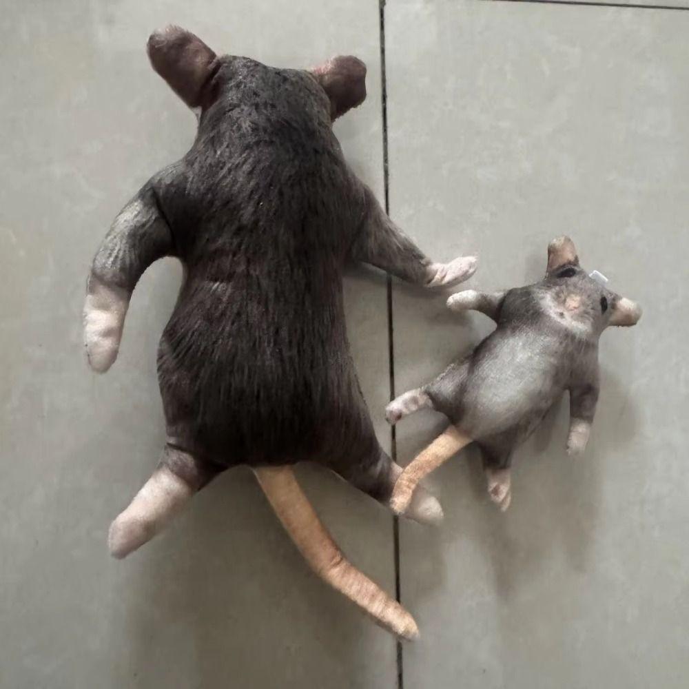 Built in Skeleton Mouse Doll Animal Figure Funny Mouse Toy Creative Plush Rat Children
