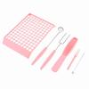 Electric Chocolate   Melting Pot Melter NaMachine Kitchen Tool with   Mould Set (Pink)