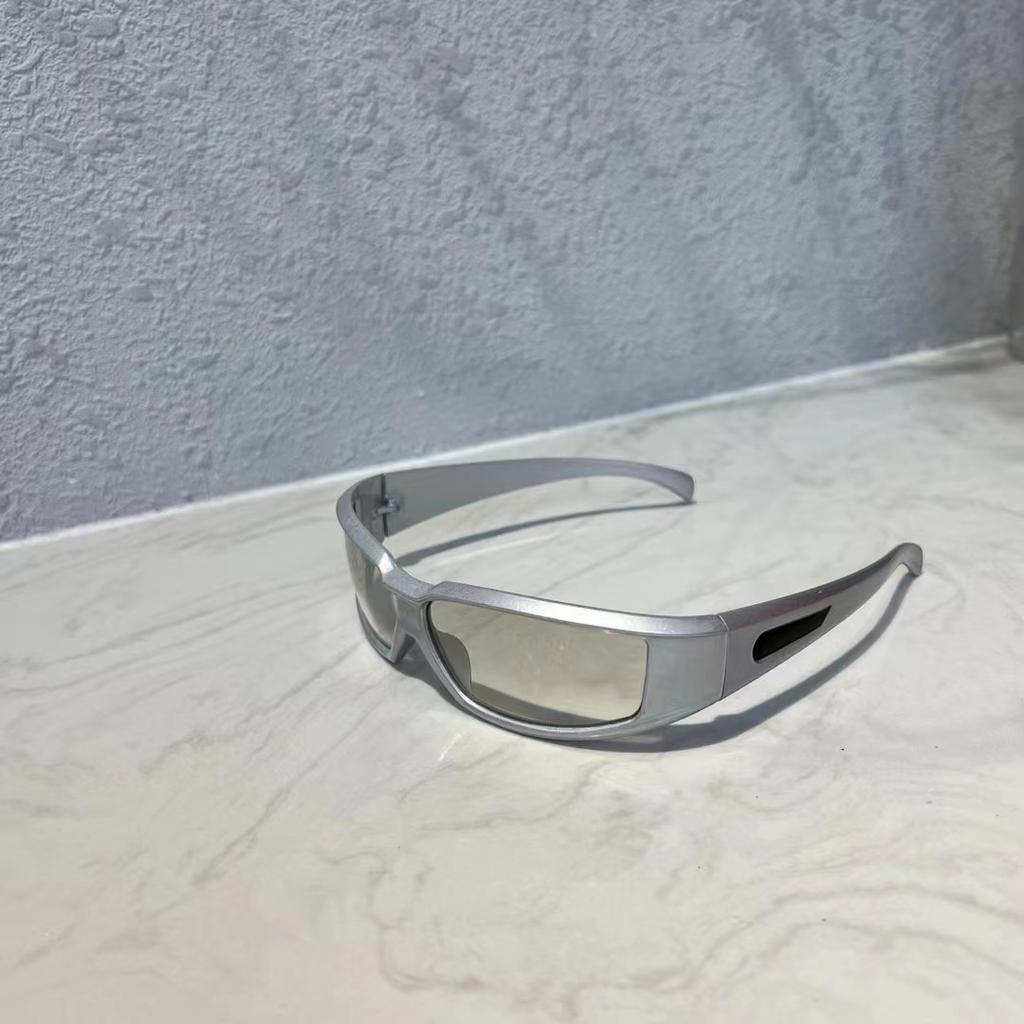 Панк Y2K Солнцезащитные Очки Мужские Стильные Европейский Американский Стиль Солнечные Очки для Улицы Велосипеда Альпинизма Женские