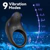 Cock Ring Lasting Ejaculation Delay Vibrating Ring Semen Lock Ring Stimulator Massager Cock Ring Couple Gay Penis Ring Adult Toy