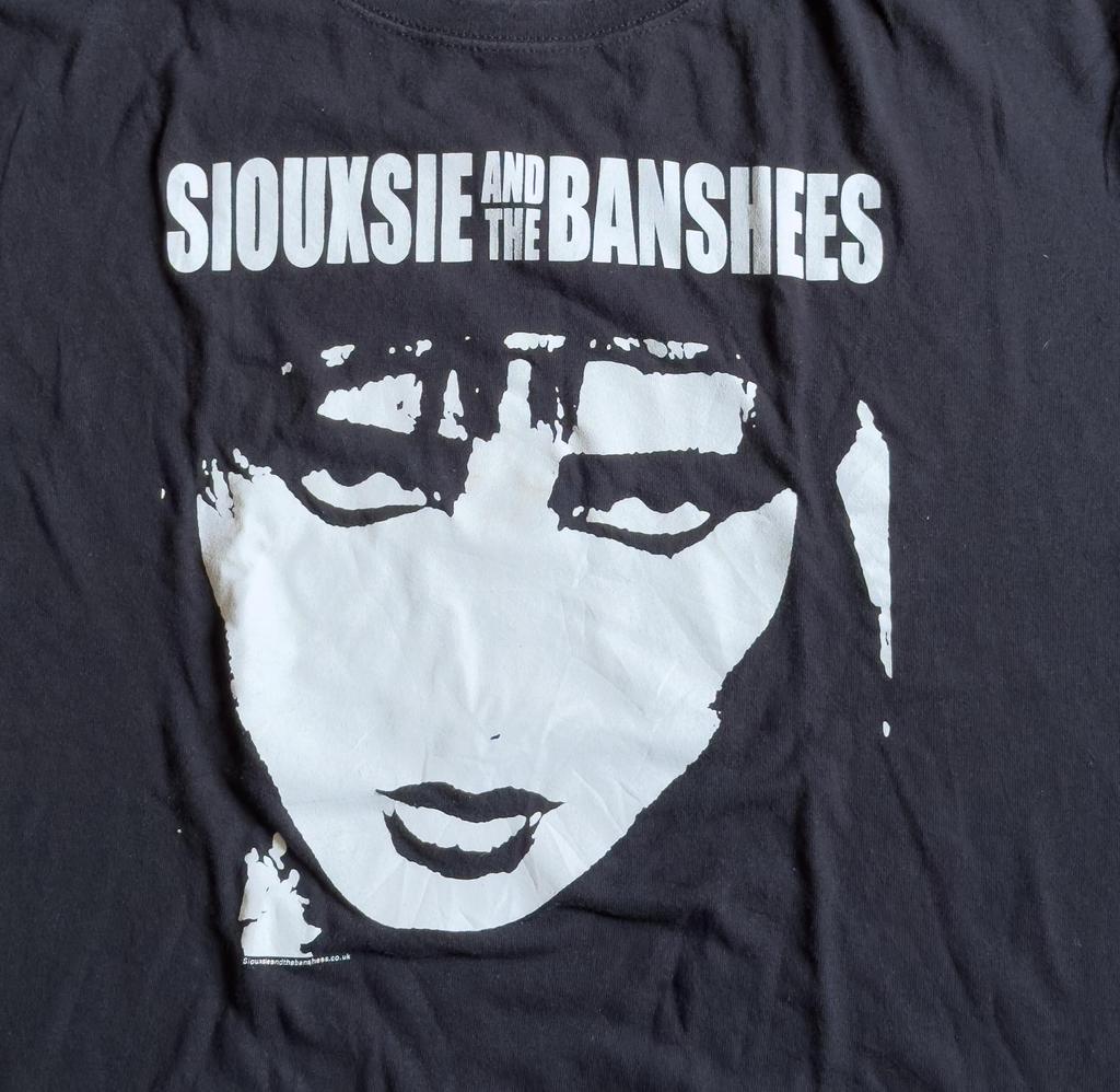 SIOUXIE And The BANSHEES vtg black t-shirt