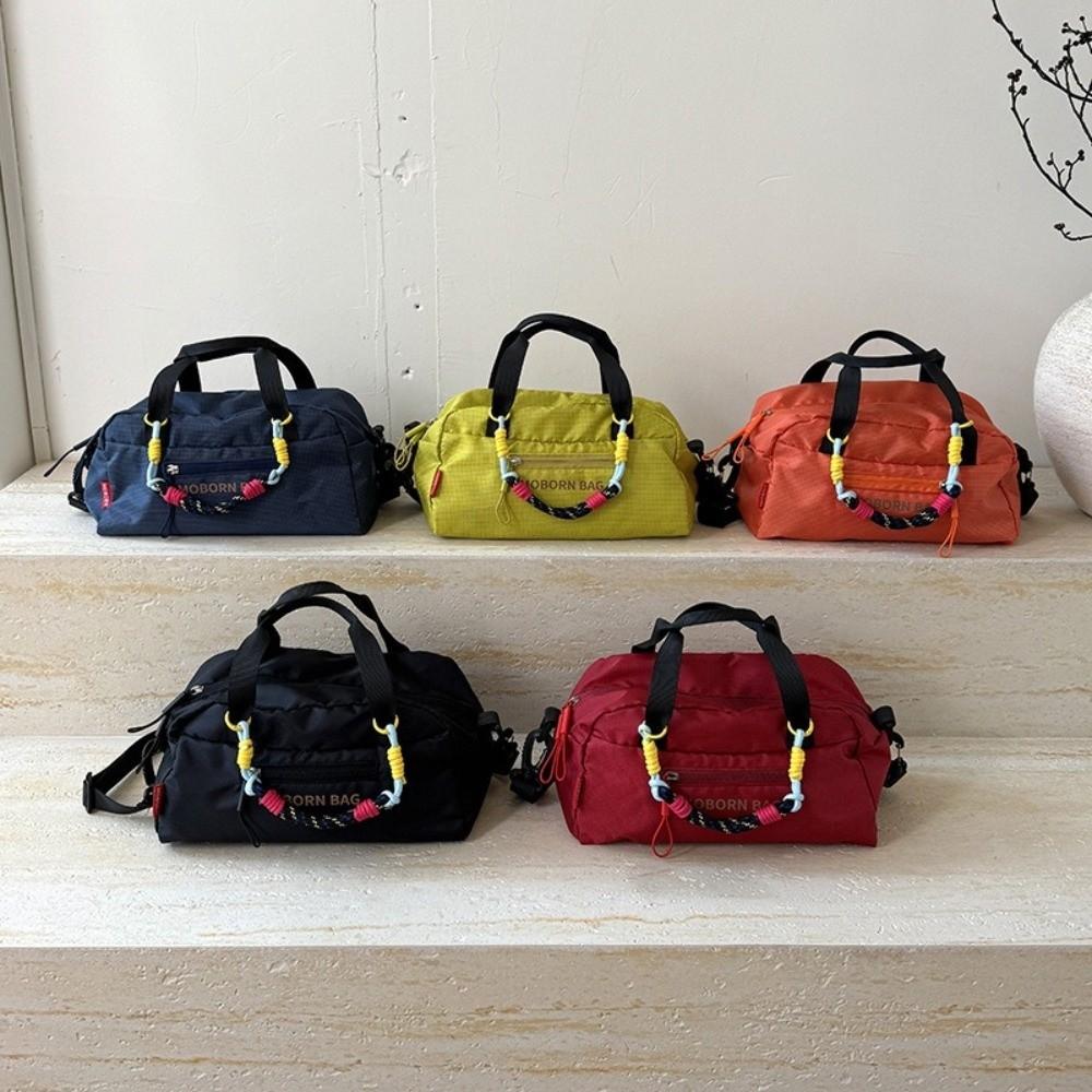 Large Capacity Lightweight Bowling Bag Leisure Women's Handbags Nylon Crossbody Bag  Outdoor