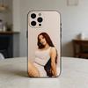 Чехол для телефона рэперши Cardi B для iPhone 17,16,15,14,13,12,11 Plus,Pro,Max,Mini Силиконовый черный Мягкий чехол