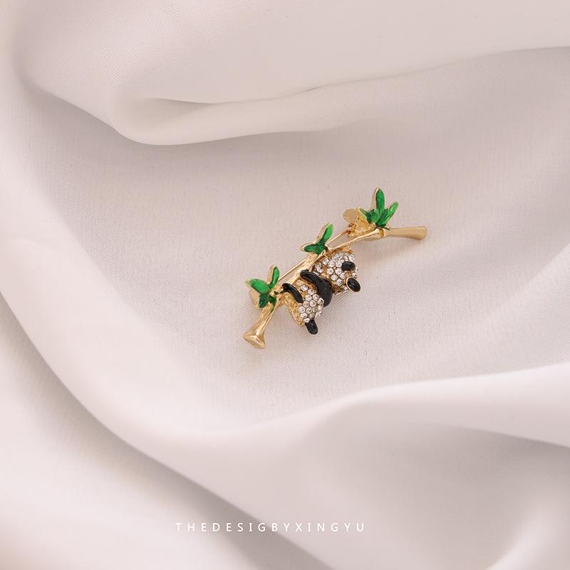 Элегантная брошь в виде золотого жемчужного колоса: Универсальный, Высококлассный Аксессуар для Женщин